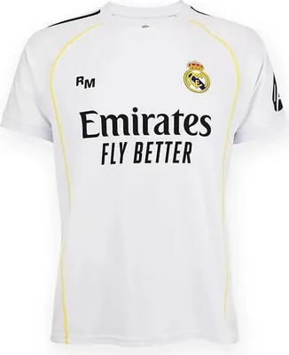 Image de Real Madrid Maillot domicile 25/26 Mbappé pour enfants - Taille 164 / 14 ans - Saison 2025/2026 - Maillot Mbappé - Maillot officiel de supporter du Real Madrid