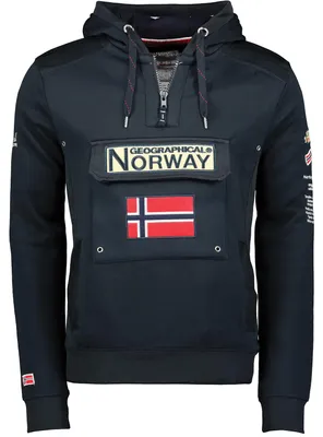 Immagine prodotto di Geographical Norway WW2489H/GN-NAVY felpa colore blu navy da uomo
