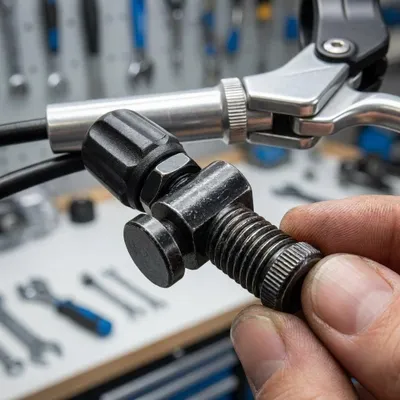 Produktbild von SHIMANO SEILENST.SCHRAUBE KPL.BRIM45F - Einstellschraube für Bremszug, 15 g