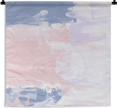 Produktbild von MuchoWow® Wandteppich Wandbehang Pastell - Gestaltung - Farbe 60x60 cm Tapisserie Dekoration Wandtuch - Dekorationen - Wand Decke