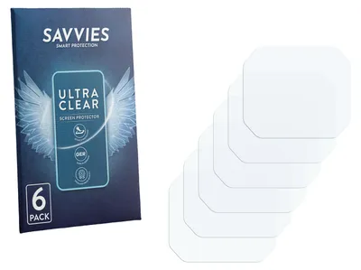 Produktbild von 6x Für Casio G-Shock GW-M5610U-1CJF Schutzfolie Savvies Displayschutz Display Schutz Folie Klar Transparent