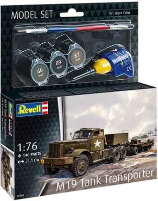 Productafbeelding van Revell modelset: M19 tanktransportvoertuig, schaal 1:76