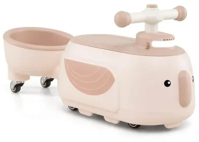 Produktbild von Kinderlaufrad mit Anhänger TQ10407CF, beige