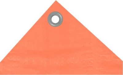 Produktbild von 8x Abdeckplane 5m x 6m - Gewebeplane 70 g/qm - orange - PE-Plane