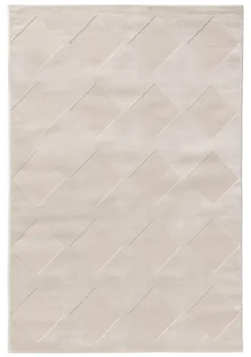 Produktbild von Teppich Claire Creme 200x300 cm Wohnzimmer Rechteckig Muster Modern Kurzflor benuta Skandinavisch