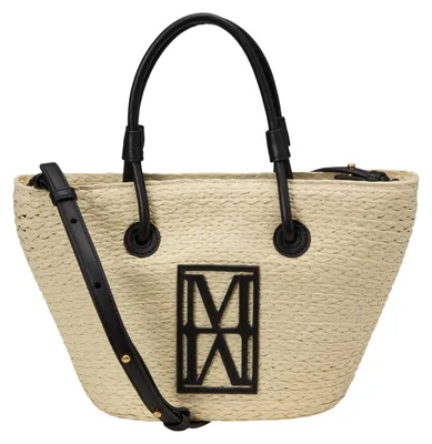 Produktbild von Marc O'Polo Handtasche Umhängetasche Joana Shopper Light Raffia creme