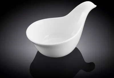 Image de Bol Wilmax 100 ml, 12,5 cm, en porcelaine, blanc WL-992490/A