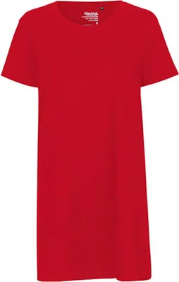 Produktbild von Neutral O81020 | Damen  Long Length T-Shirt - Single-Jersey-Strick - Farbe: Red - Größe: L