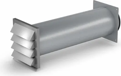 Image de NABER SF-Klima-E 150 / Boîte murale / acier galvanisé/inox / conduit rond de 150 (4061030)