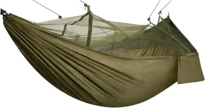 Produktbild von RealG RC-K-878 Wanderhängematte mit Moskitonetz, 140 x 260 cm, grün