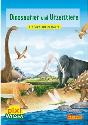 Obrázok produktu pre Pixi Wissen 74: Dinosaurier und Urzeittiere