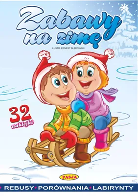 Immagine prodotto di Zabawy na zimę. Kolorowanka