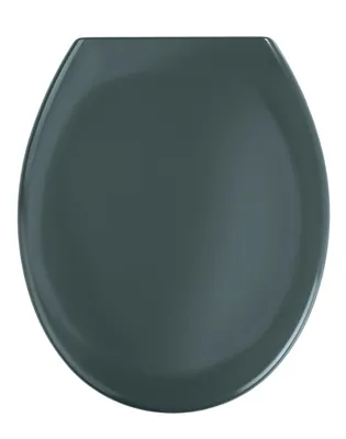Produktbild von WENKO Premium WC SITZ OTTANA Klo Brillen Toiletten Deckel Absenkautomatik Grau