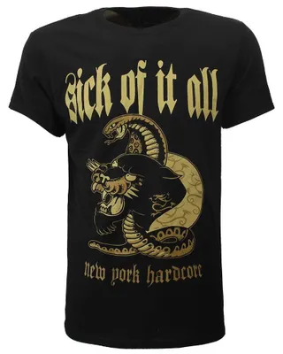 Produktbild von Sick of It All New York Hardcore Panther T-Shirt – offizielles Merchandise - S