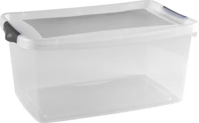 Produktbild von Hega Hogar Aufbewahrungsbox - 13L - 40 x 27 x 19 cm - Kunststoff