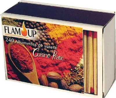 Produktbild von Streichhölzer Haushalt 5cm Packung mit 240 - Flam Up