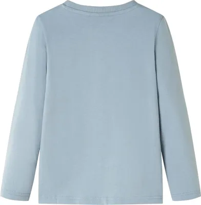 Produktbild von vidaXL Kinder-Langarmshirt Hellblau 116