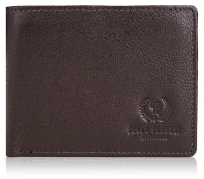 Produktbild von Herren Portemonnaie aus braunem Leder Paolo Peruzzi T-76-BR