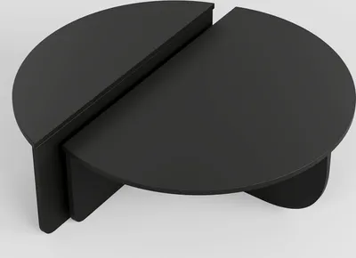 Obrázek produktu pro Skye Decor, Podium - černá, konferenční stolky, černá, 90 x 30 x 60 cm