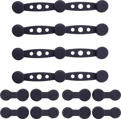 Produktbild von Magnetische Silikonschnalle für Heißluftfritteusen, hitzebeständiger Silikonclip für Heißluftfritteusen-Einlagen, leicht zu lösender Pergamentpapierhalter, lebensmittelechtes Heißluftfritteusen-Zubehör