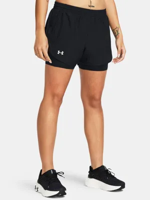 Produktbild von Under Armour Ua Fly By 2-In-1 Shorts-Schwarz 1382440-001__MD
