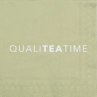 Produktbild von Cocktailservietten "Qualiteatime"