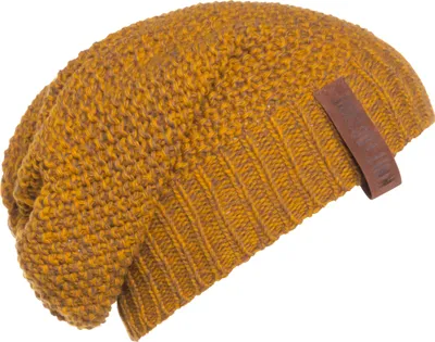 Produktbild von Knit Factory Coco Mütze - Ocker/Tobacco - One Size