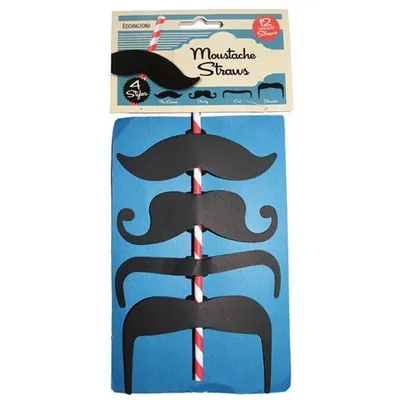Produktbild von Eddingtons Set Schnurrbart Strohhalme