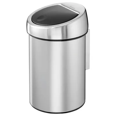 Obrázek produktu pro Brabantia Touch Bin 3 Liter Matt Steel Fingerprint Proof