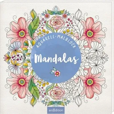 Produktbild von Aquarell-Malblock - Mandalas