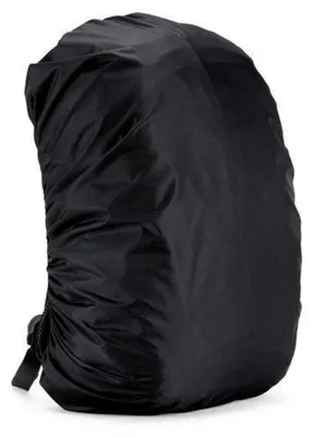 Obrázok produktu pre Pláštenka na batoh, nepremokavá, nylon, čierna, 35 litrov