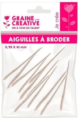Obrázok produktu pre 12 pletacích ihlíc 4,1 cm x 0,95 mm