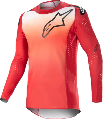 Zdjęcie produktu dla Alpinestars Supertech Risen Motocross Jersey, rot/weiß, 2XL