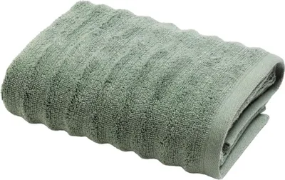 Image de Serviette de bain - Douceur d'Intérieur - MAYA - Coton - 50 x 90 cm - Sauge