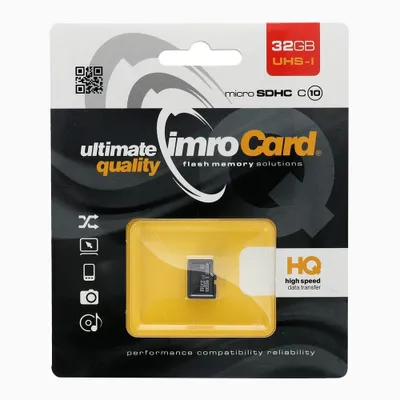 Immagine prodotto di Scheda Micro SDHC 32 GB classe 10