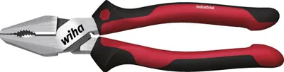 Produktbild von Wiha 32319, Prüfzange, Stahl, Schwarz, Rot, 200 mm, 347 g