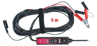 Imagen del producto de Lámpara de prueba funcional KS Tools de 6-24V DC con 5 metros de cable