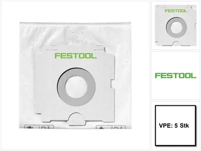 Productafbeelding van Festool zelfreinigende filtersaccu SC FIS-CT 26/5 voor CT 26 mobiele stofzuiger, 5 stuks.