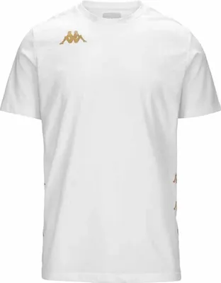 Image de T-shirt à manches courtes Kappa Giovo, blanc, taille M, homme, blanc, taille M