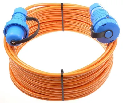 Produktbild von Schuko Verlängerungskabel Druckwasserdicht H07BQ-F 3G1,5 3x1,5 IP68 5-50m, Größe:3G1.5/ 50m
