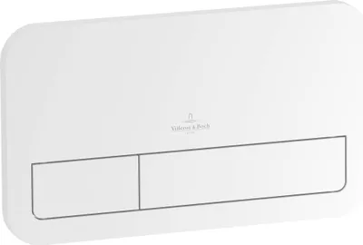 Produktbild von Villeroy & Boch Betätigungsplatte ViConnect 253 x 145 x 62 mm weiß 92249068