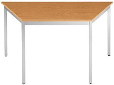 Produktbild von SODEMATUB Mehrzwecktisch kirschbaum, alu Trapezform, Vierkantrohr alu, 70,0/140,0 x 70,0 x 74,0 cm