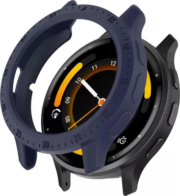 Produktbild von Strap-it Rugged TPU case - Schutzhülle passend für das Garmin Venu 3 (dunkelblau)