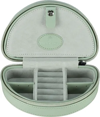 Produktbild von WINDROSE Schmuckschatulle Merino Moda Jewelry Box Salbei mint