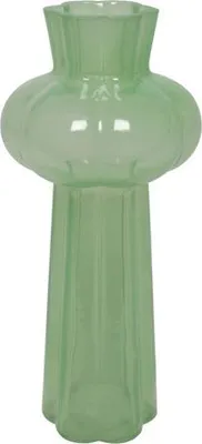 Produktbild von Countryfield Vase Marley grün Dekovase 25cm Glas