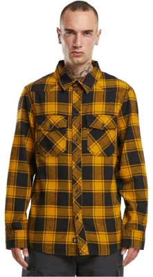 Zdjęcie produktu dla Koszula w kratę Brandit czarny/żółty - XXL