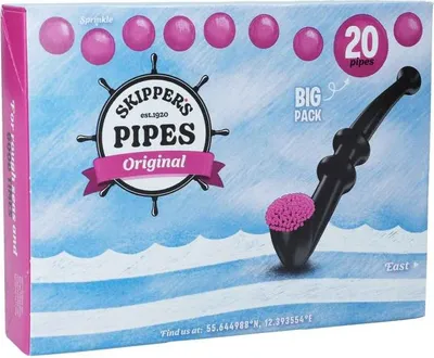Produktbild von Malaco Skippers Pipes Lakritzpfeifen 20er 340g