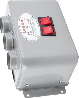 Obrázek produktu pro Kompaktní ohřívač do auta, 3 otvory, 400 W–600 W, rychlé zahřívání v zimě, odstraňování námrazy, nízká hlučnost