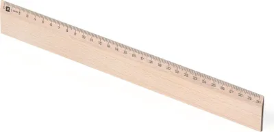 Produktbild von Holzlineal Metrie Buche 30 cm