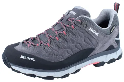 Produktbild von MEINDL Lite Trail Lady GTX steingrau/rose Veloursleder/Mesh - Größe: UK 5